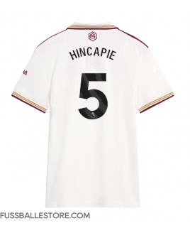 Günstige Arsenal Piero Hincapie #5 3rd trikot Damen 2025-26 Kurzarm